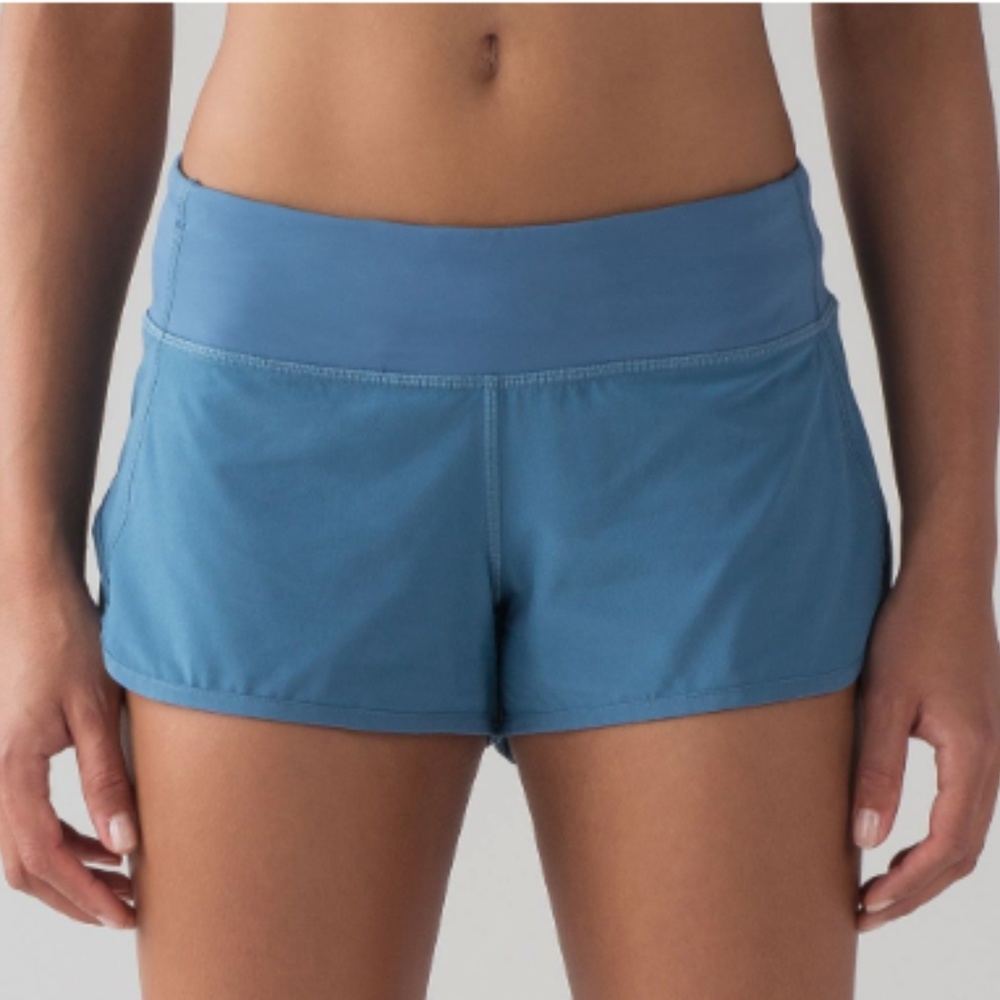Lululemon Speed 4 Way Stretch Shorts Size 6